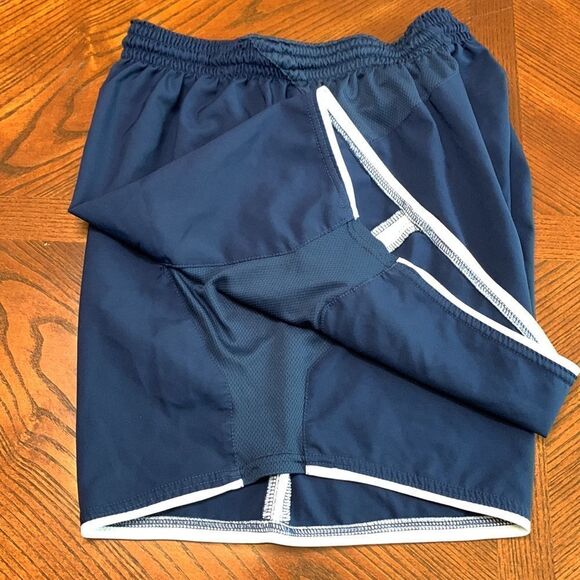 NIKE team shorts fitdry piping detail elastic waist drawstring relax fit women’s - Picture 7 of 10